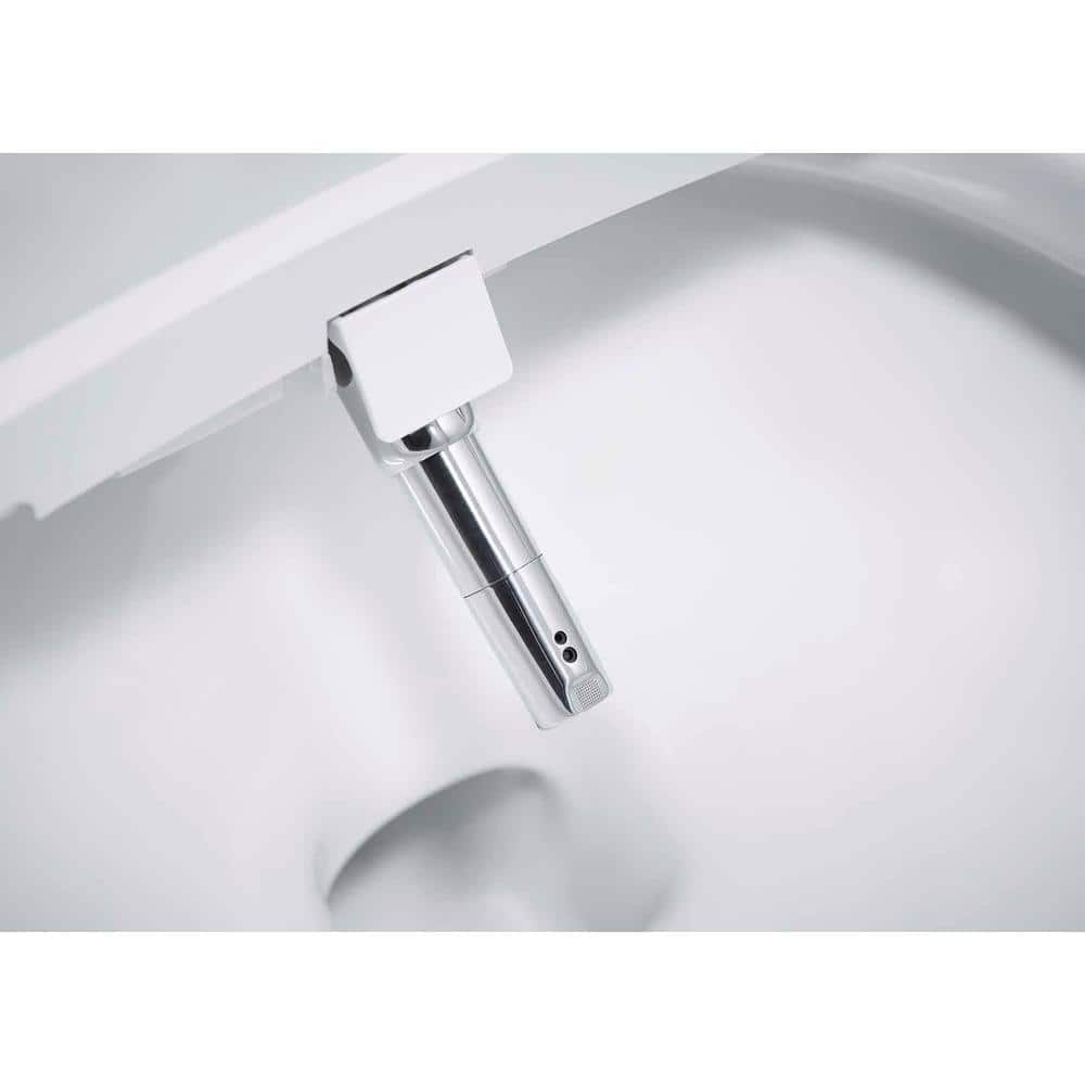KOHLER Karing Intelligent Smart Toilet with Built-In Bidet and Auto Open - White - Image 9