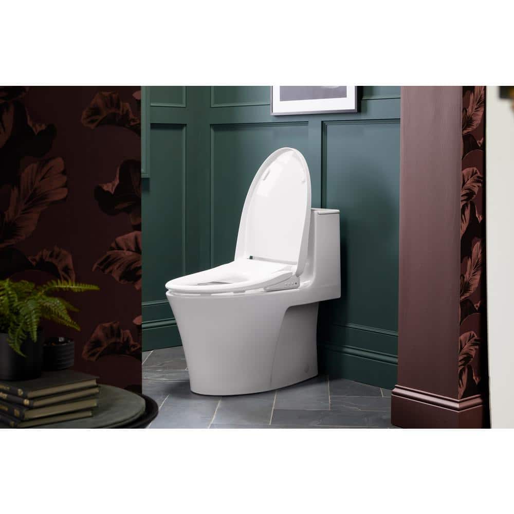 KOHLER Pure Wash E930 Elongated Bidet Toilet Seat with Remote Control