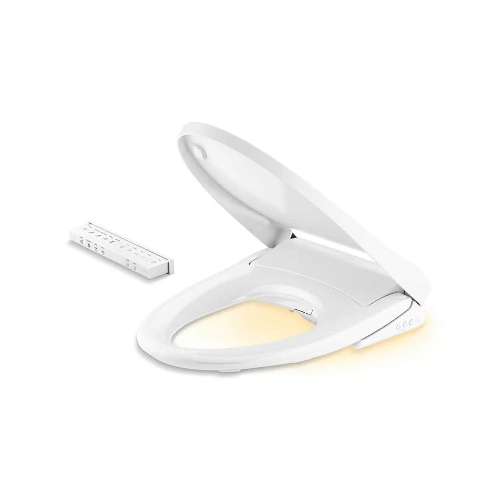 KOHLER Pure Wash E930 Elongated Bidet Toilet Seat with Remote Control - Image 4