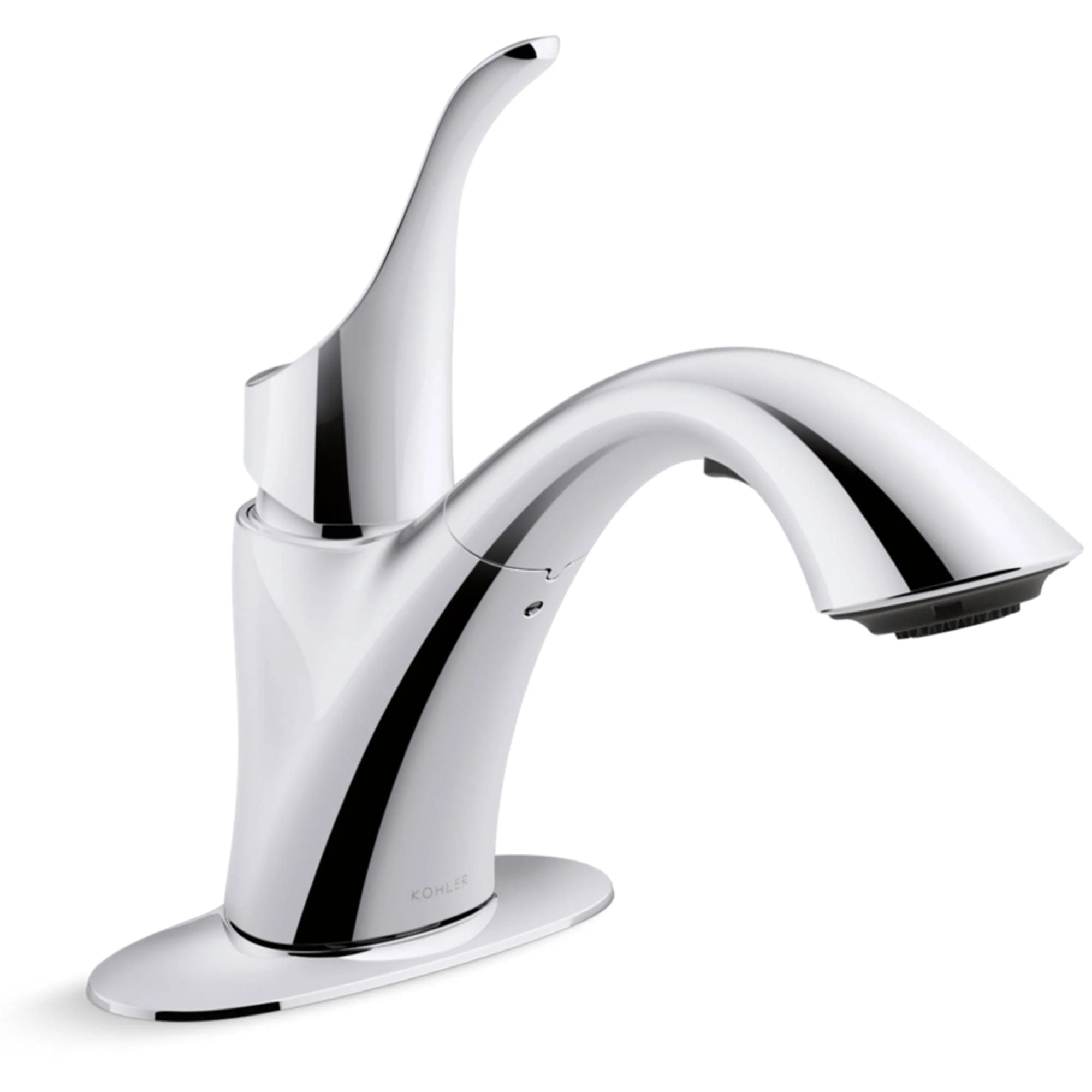 KOHLER Simplice Polished Chrome 1-Handle Deck-Mount Utility Faucet