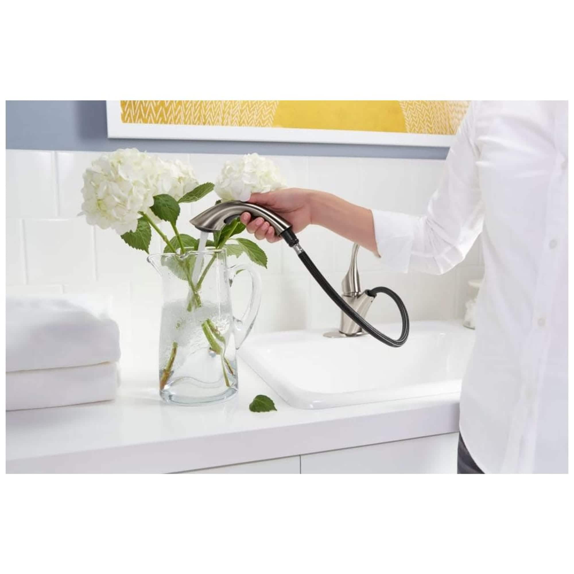 KOHLER Simplice Polished Chrome 1-Handle Deck-Mount Utility Faucet - Image 4