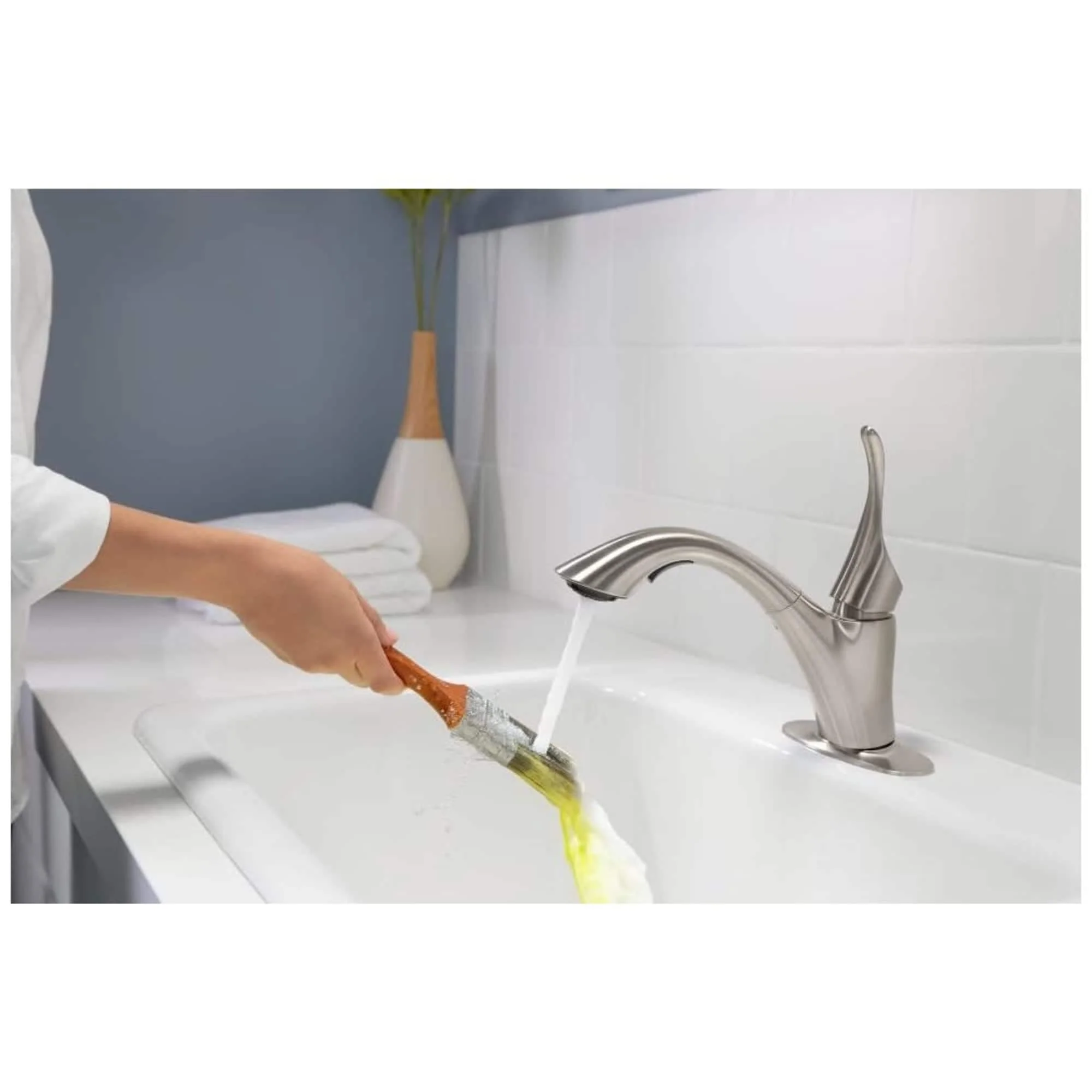 KOHLER Simplice Polished Chrome 1-Handle Deck-Mount Utility Faucet - Image 6