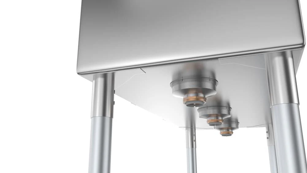 KoolMore 3-Basin Stainless Steel Utility Tub with Drain - Image 9