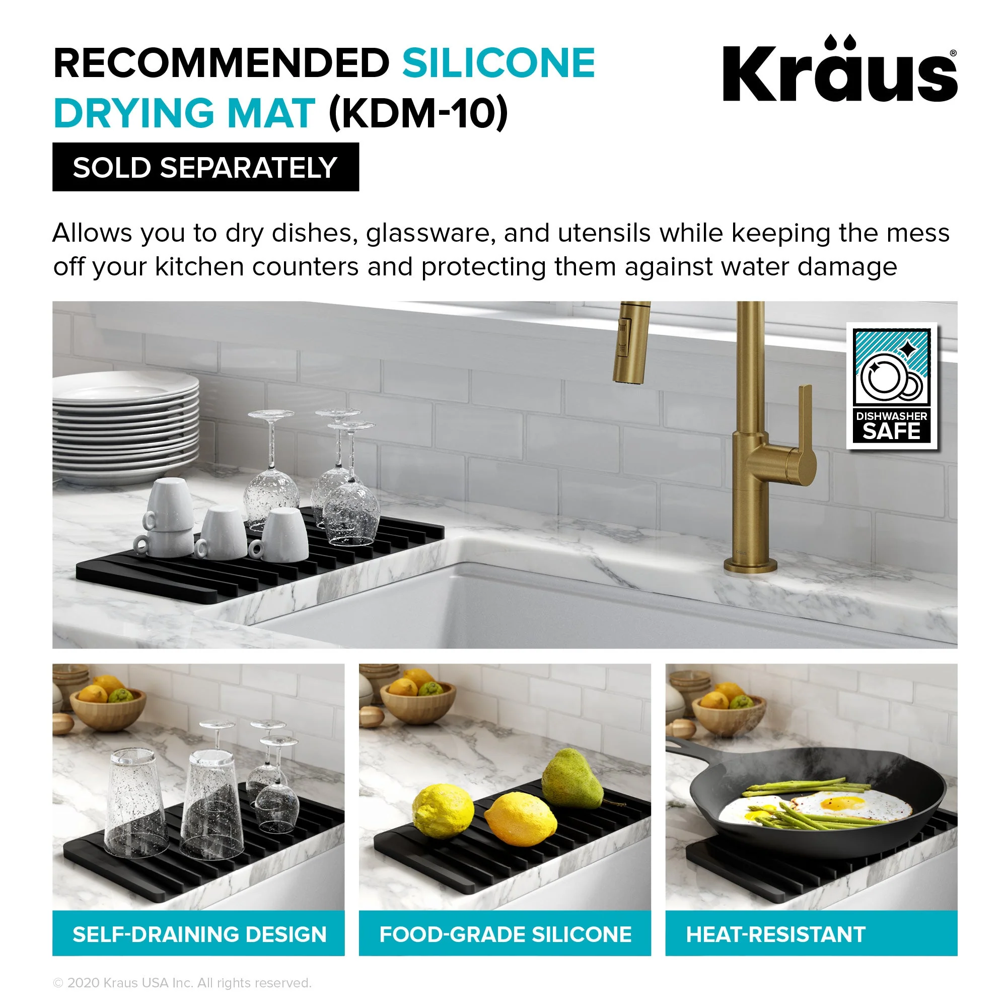 Kraus Stainless Steel Undermount Laundry Sink 18.5" x 24" - Image 13