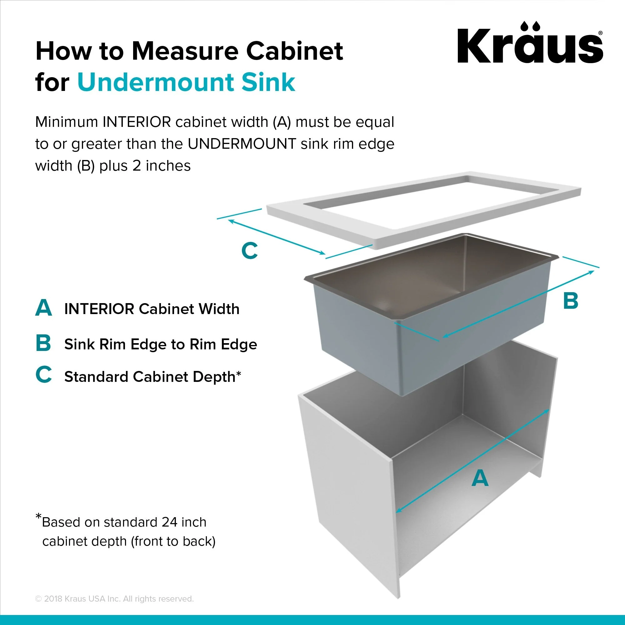 Kraus Stainless Steel Undermount Laundry Sink with Drain and Faucet - 18.5x24 In. - Image 8