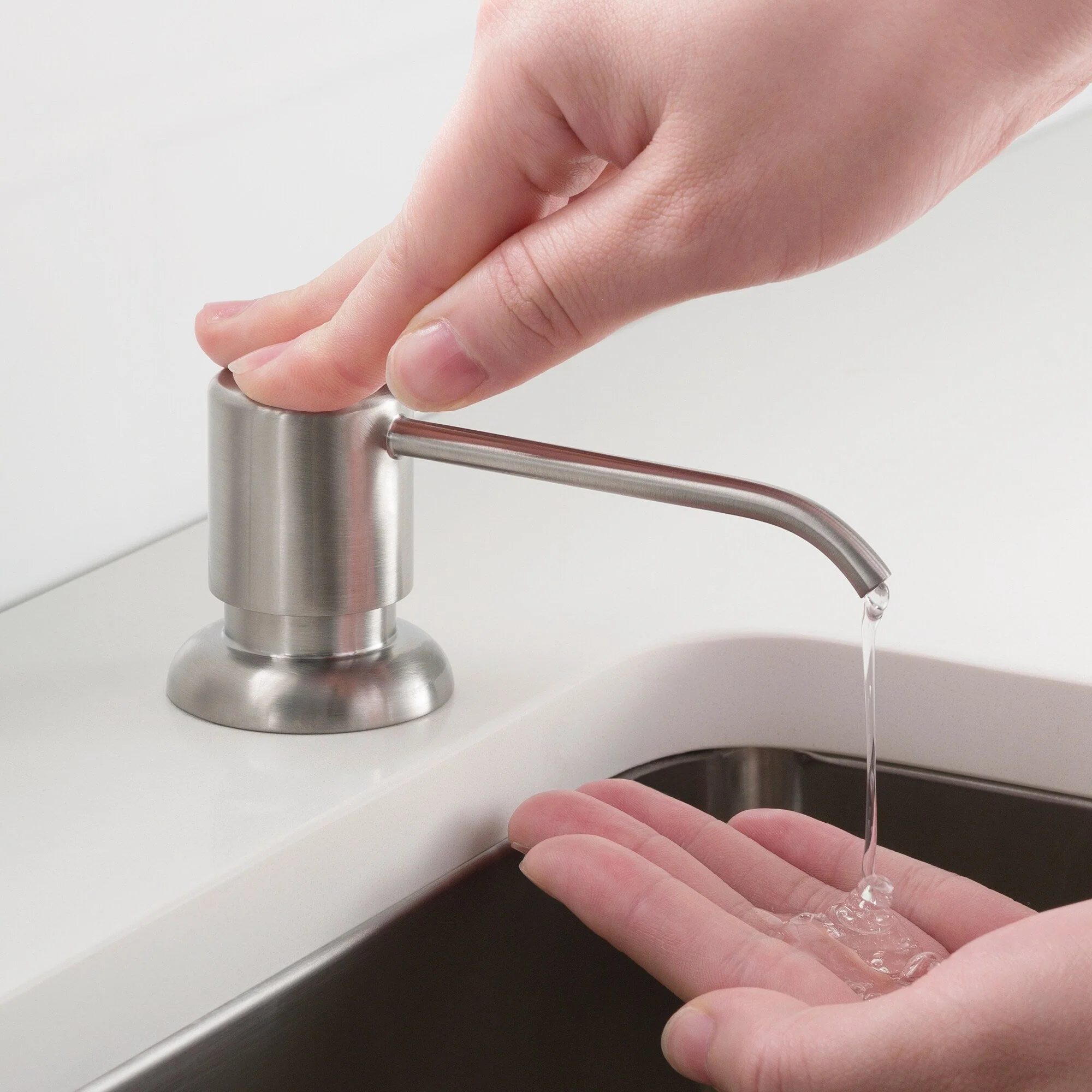 Kraus Stainless Steel Undermount Laundry Sink with Faucet and Drain - Image 12