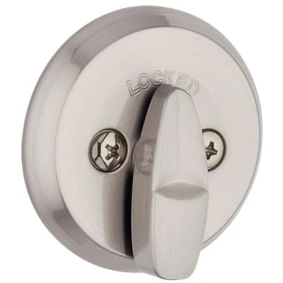 Kwikset 816 Series Satin Nickel Single Cylinder Key Control Deadbolt featuring SmartKey Security - Image 5