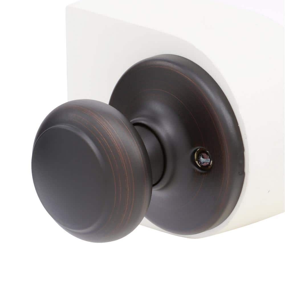 Kwikset Cove Venetian Bronze Half-Dummy Door Knob - Image 3