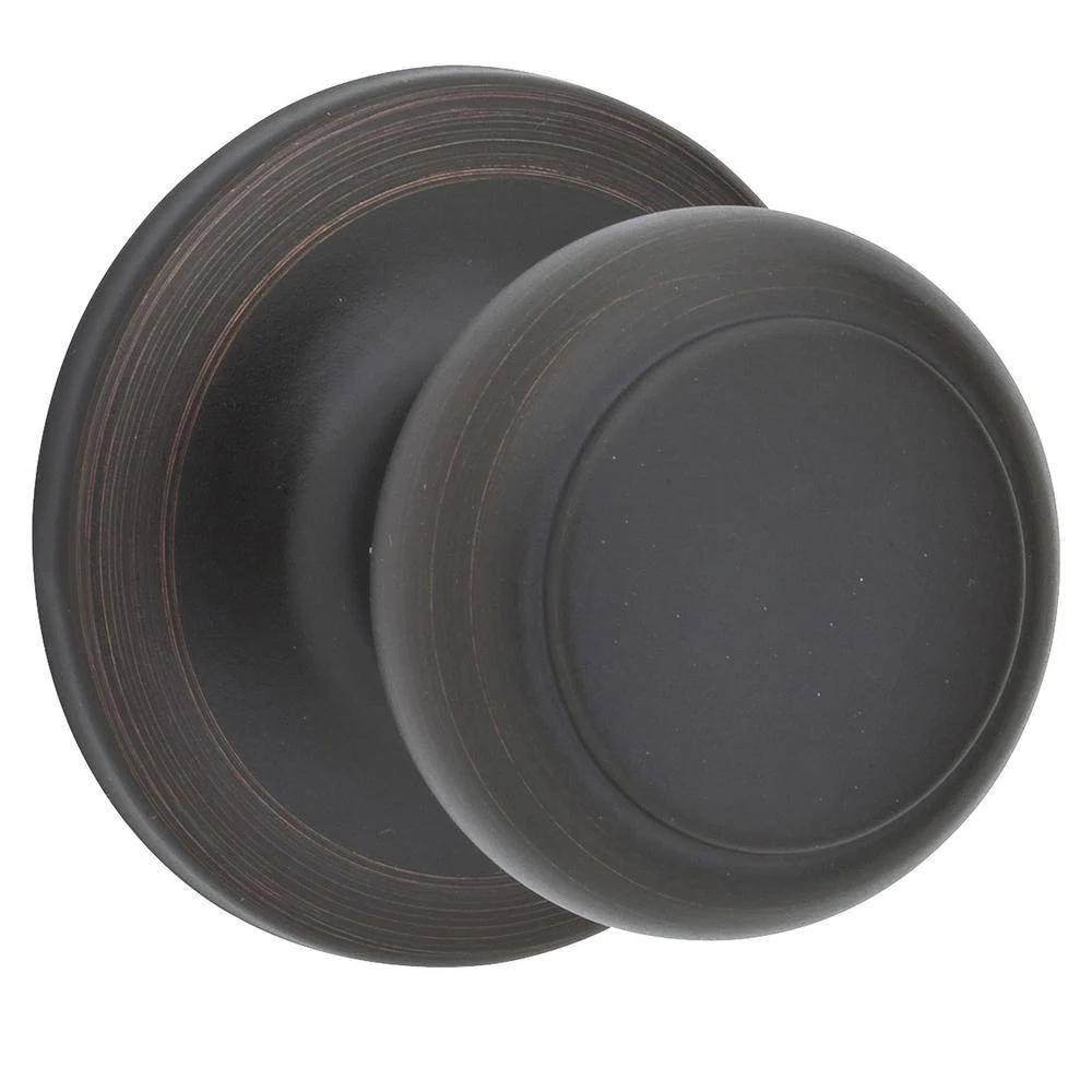 Kwikset Cove Venetian Bronze Passage Hall/Closet Door Knob
