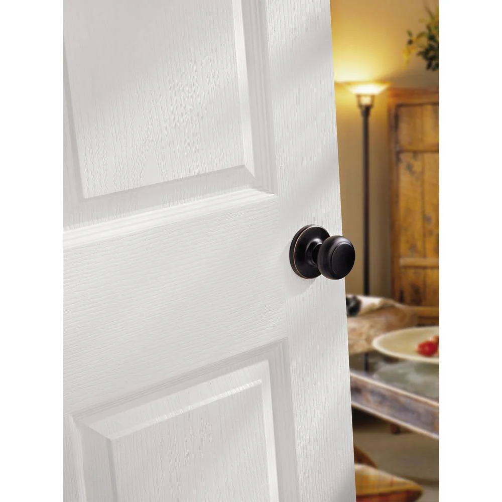 Kwikset Cove Venetian Bronze Passage Hall/Closet Door Knob - Image 2