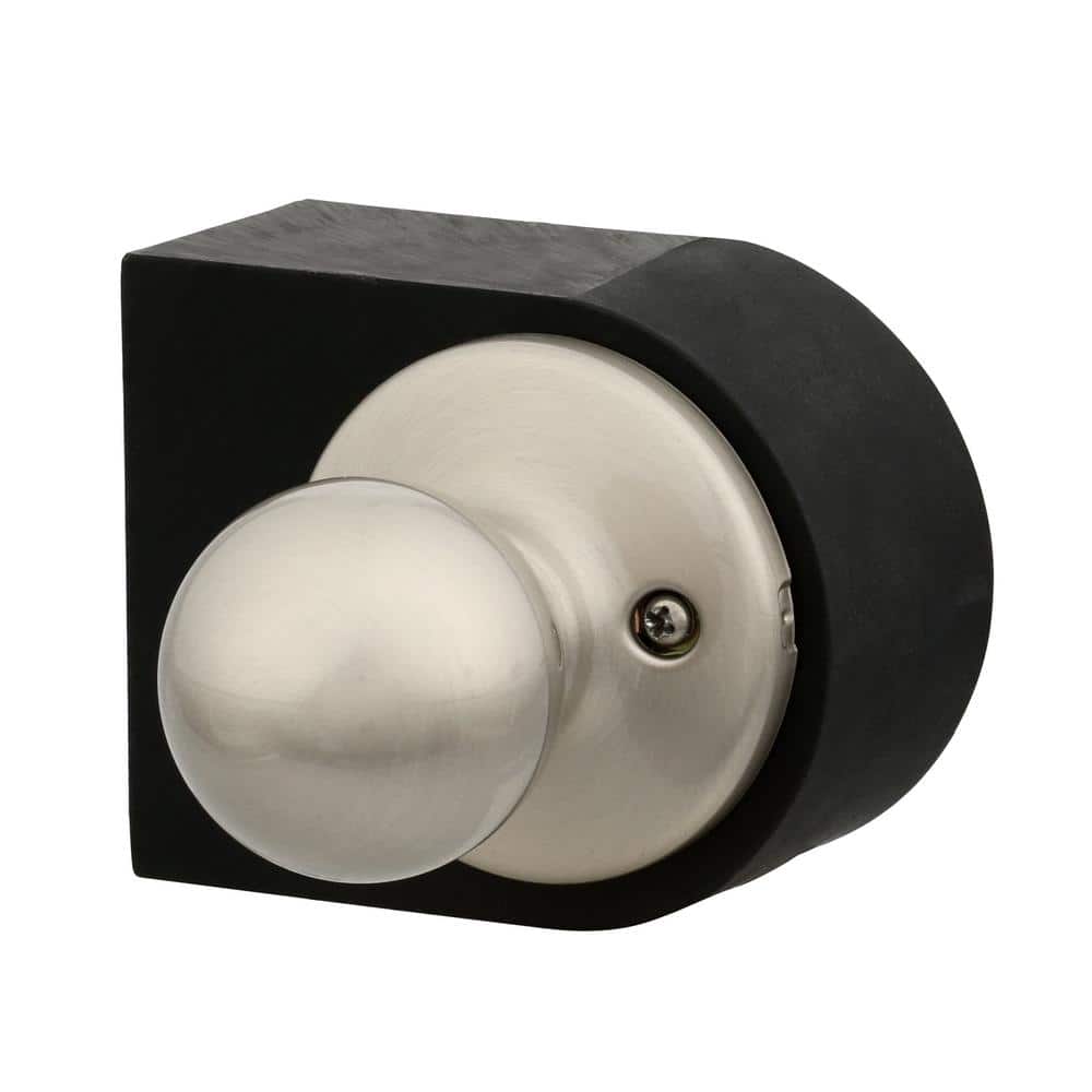 Kwikset Polo Satin Nickel Dummy Door Knob with Microban Antimicrobial Technology - Image 4