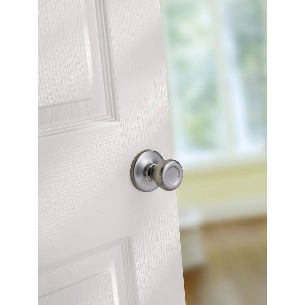 Kwikset Tylo Satin Chrome Hall/Closet Passage Door Knob - Image 4