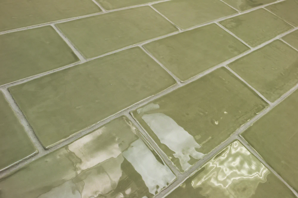 Lancaster Celery Green 3x6 Polished Ceramic Subway Tile for Walls - Image 4