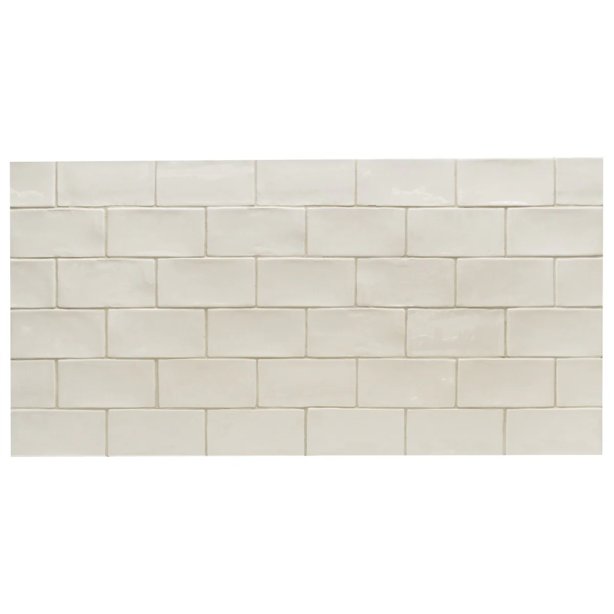 Lancaster Vanilla Cream 3x6 Polished Ceramic Subway Tile - Image 3
