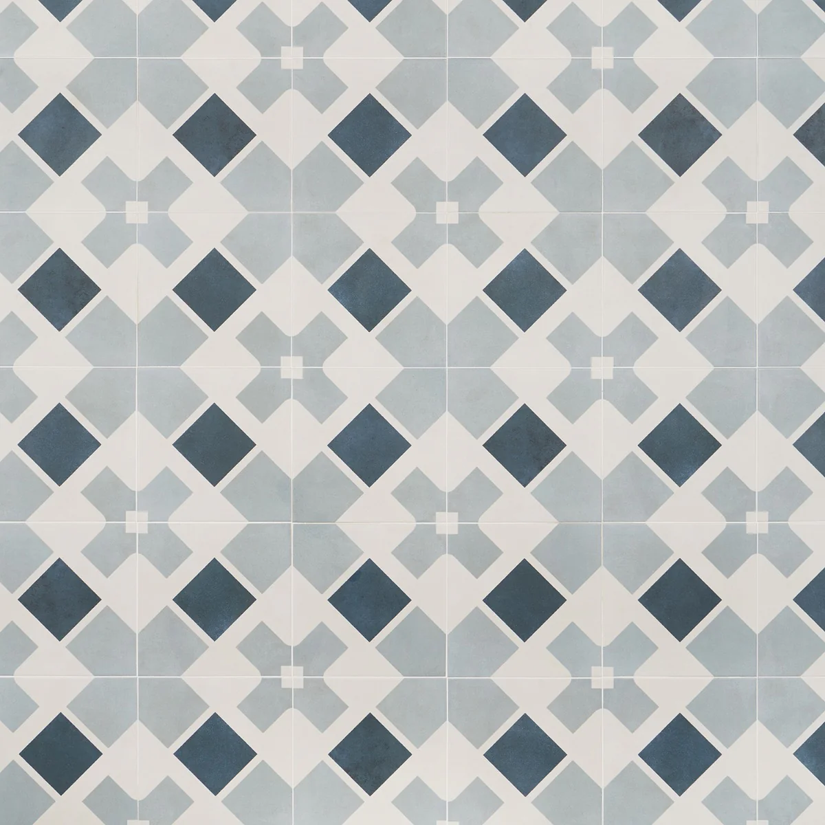 Lapaz Cross Blue 9x9 Matte Porcelain Tile - Lux Tile - Image 5