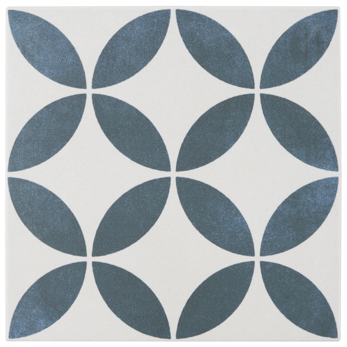 Lapaz Petals Blue 9x9 Matte Porcelain Tile - Lux Tile - Image 4