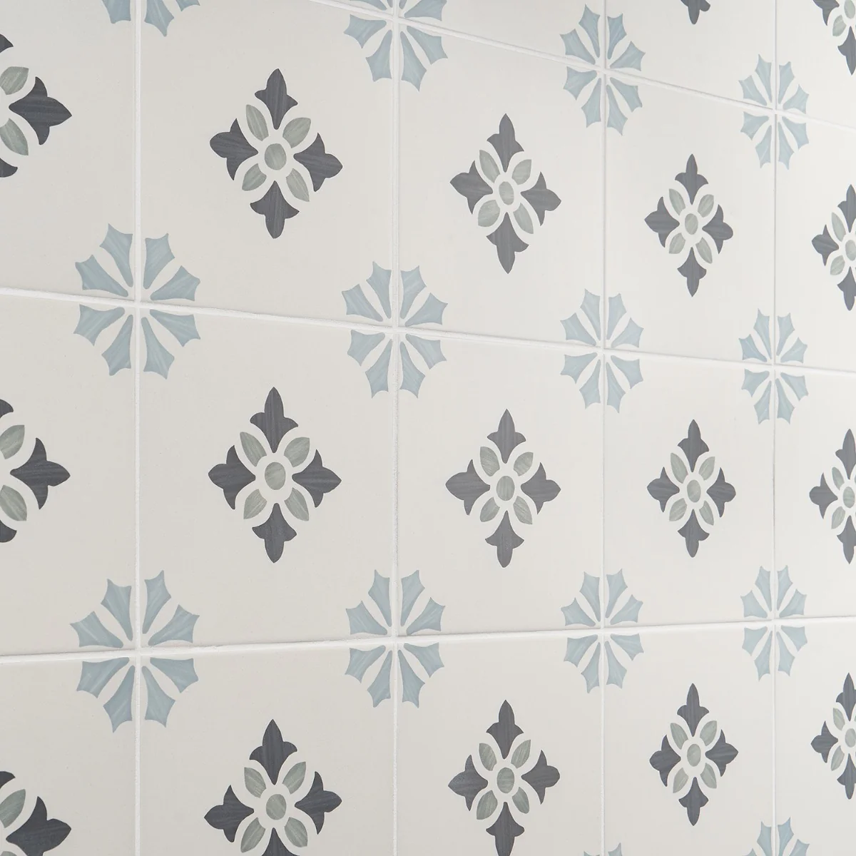 Lapaz Poppy Blue Green 9x9 Matte Porcelain Tile - Lux Tile - Image 5
