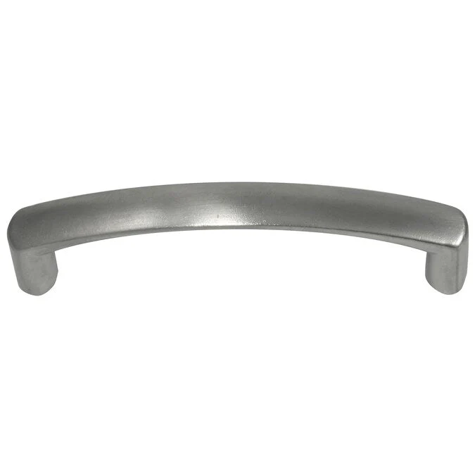 Laurey Aventura 3-3/4-in (96mm) Center to Center Brushed Satin Nickel Rectangular Handle Drawer Pull