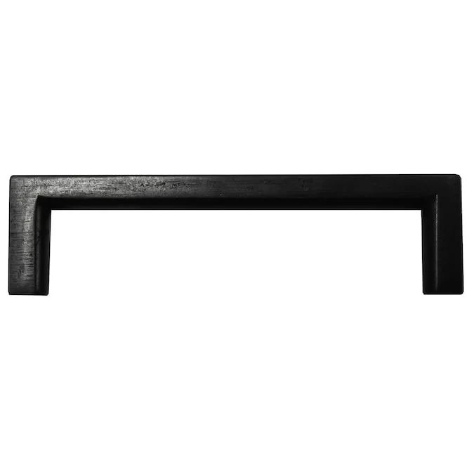 Laurey Cosmopolitan 3-3/4-in (96mm) Center to Center Oil Rubbed Bronze Dual Mount Rectangular Handle Drawer Pull - Image 3