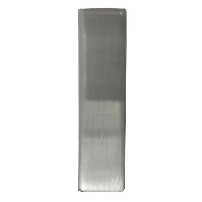Laurey Cosmopolitan 3-3/4-in (96mm) Center to Center Satin Nickel Rectangular Handle Drawer Pull - Image 3