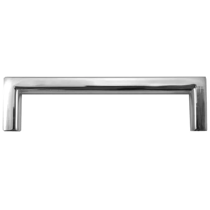 Laurey Cosmopolitan 5-1/16-in (128mm) Center to Center Polished Chrome Rectangular Handle Drawer Pull - Image 3