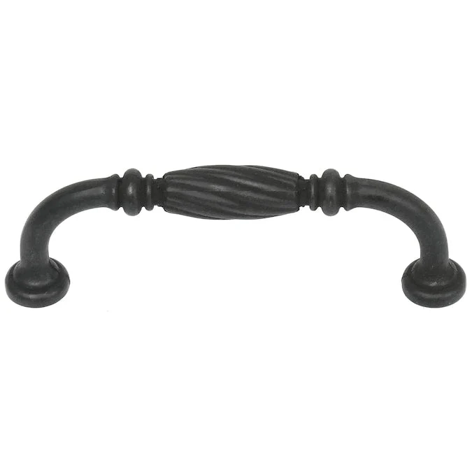 Laurey French Twist 3-in (76mm) Center to Center Oil Rubbed Bronze Cylindrical Handle Drawer Pull