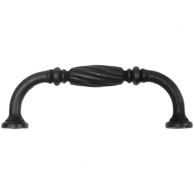 Laurey French Twist 3-in (76mm) Center to Center Oil Rubbed Bronze Cylindrical Handle Drawer Pull - Image 4