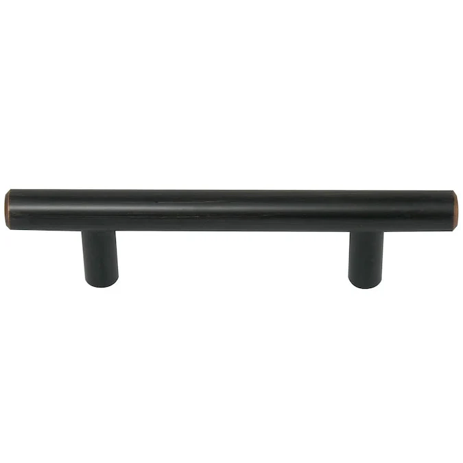 Laurey Melrose 3-3/4-in (96mm) Center to Center Oil Rubbed Bronze Cylindrical Bar Drawer Pull
