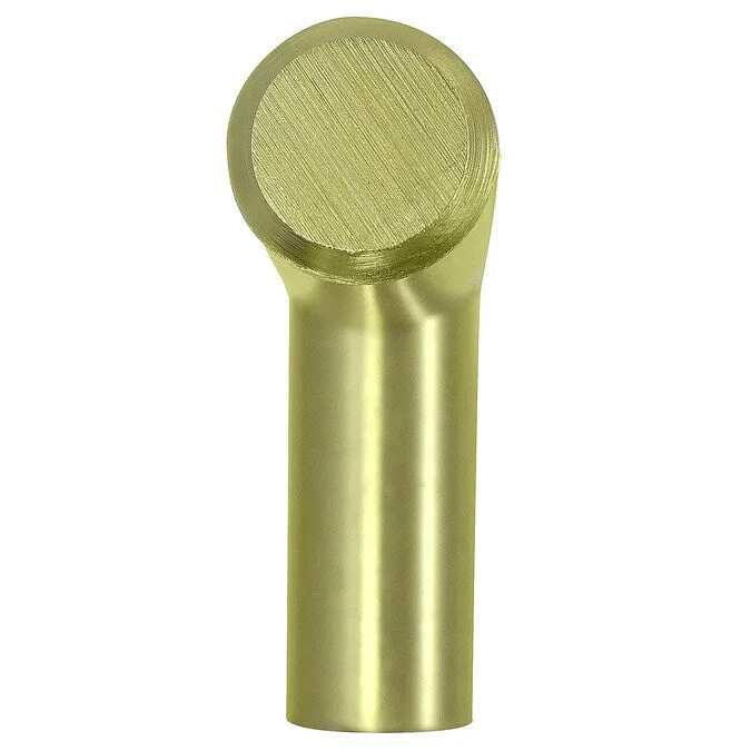 Laurey Melrose 7-9/16-in (192mm) Center to Center Satin Brass Cylindrical Bar Drawer Pull - Image 3