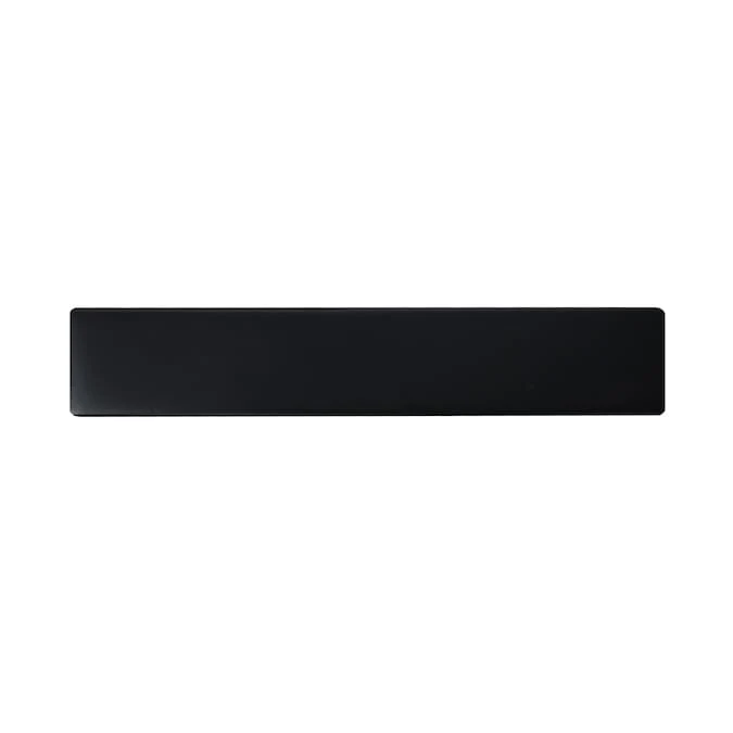 Laurey Metro 10-1/16-in (256mm) Center to Center Matte Black Dual Mount Rectangular Handle Drawer Pull - Image 2