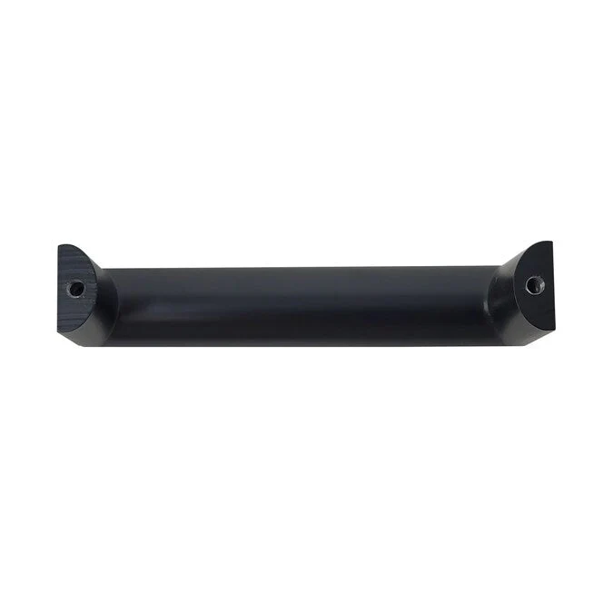 Laurey Metro 10-1/16-in (256mm) Center to Center Matte Black Dual Mount Rectangular Handle Drawer Pull - Image 6