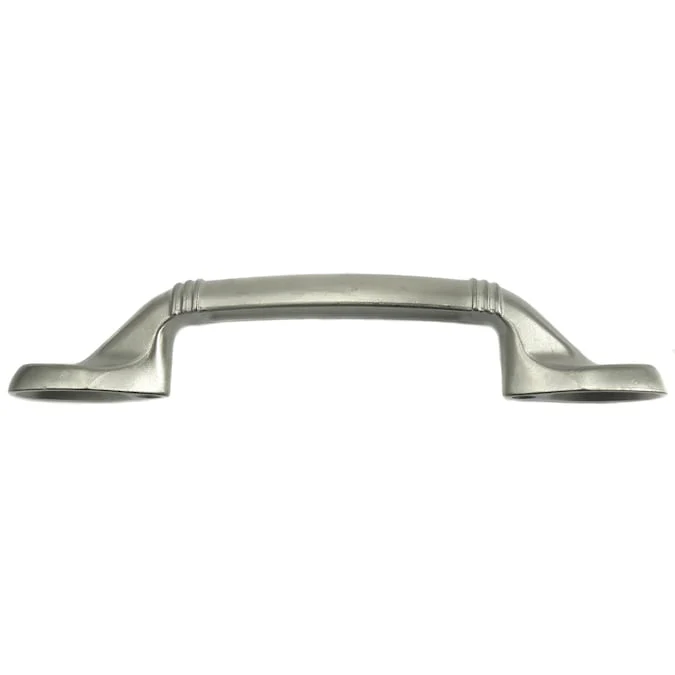 Laurey Nantucket 3-in (76mm) Center to Center Satin Nickel Arch Handle Drawer Pull - Image 3