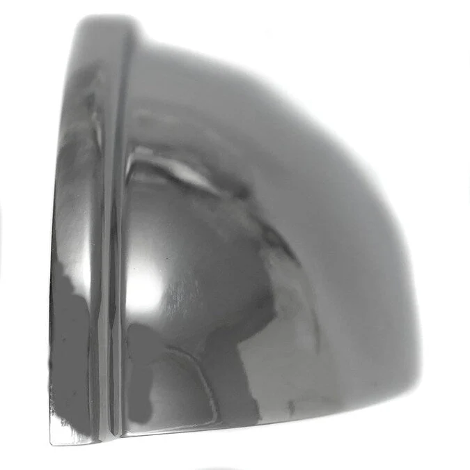 Laurey Newport 3-in (76mm) Center to Center Polished Chrome Oval Cup Drawer Pull - Image 5