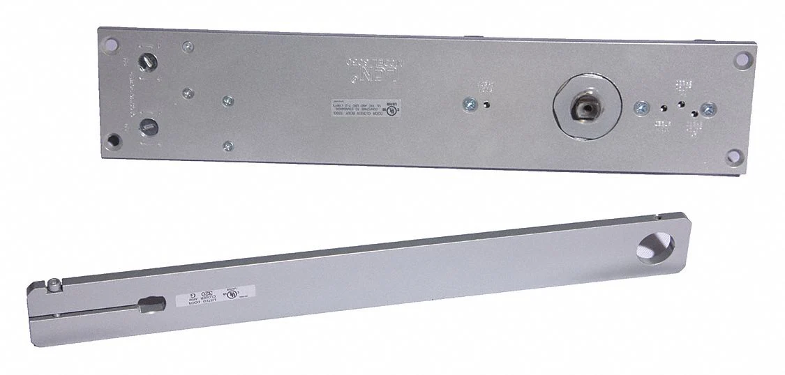 LCN Grade 1 Heavy Duty Concealed Door Closer, Aluminum Finish