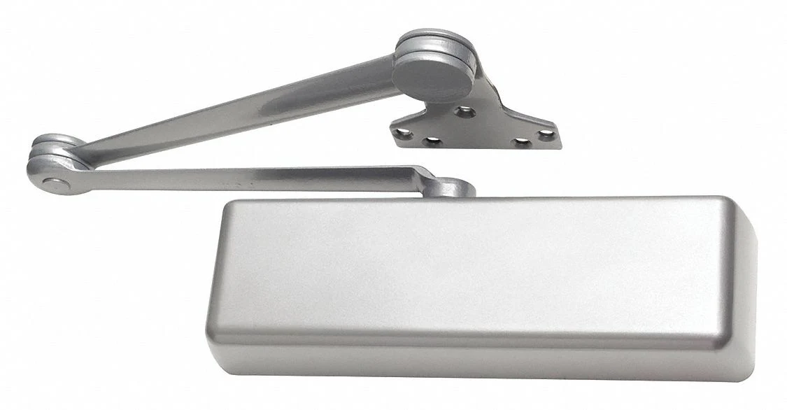 LCN Heavy Duty Parallel Mount Door Closer - Aluminum, Grade 1