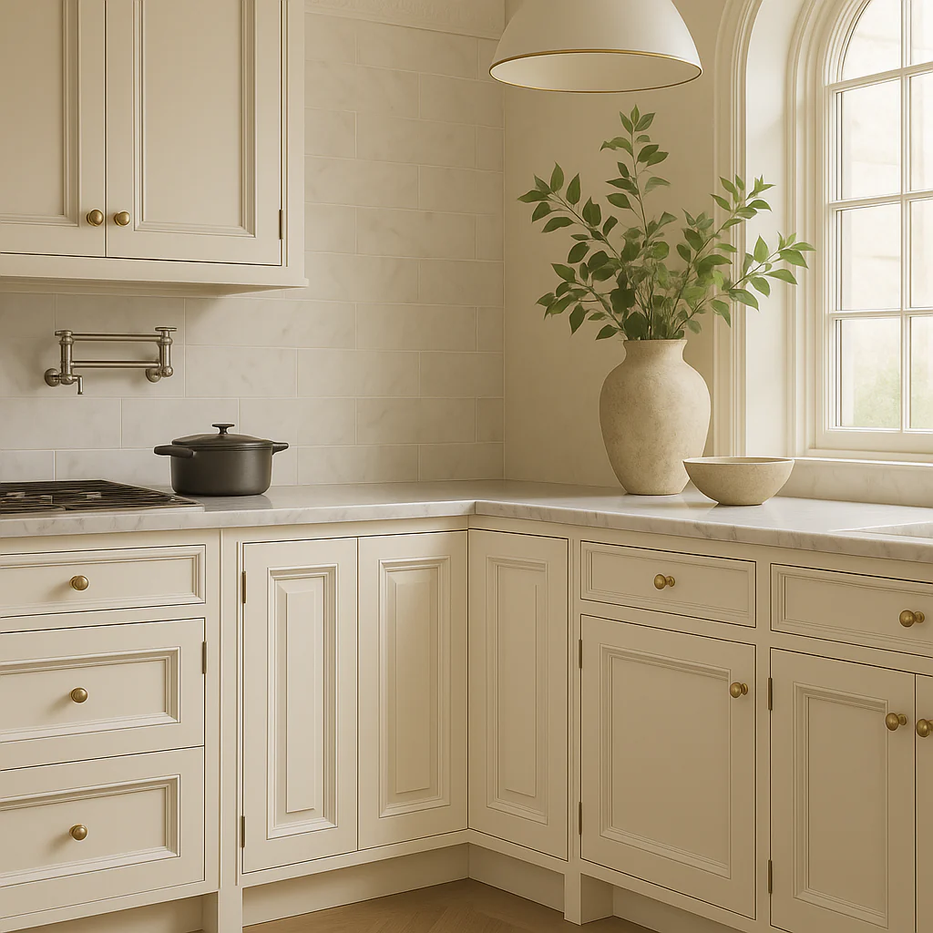 LIFEART CABINETRY Newport Lazy Susan Base Cabinet, Classic White - Image 4