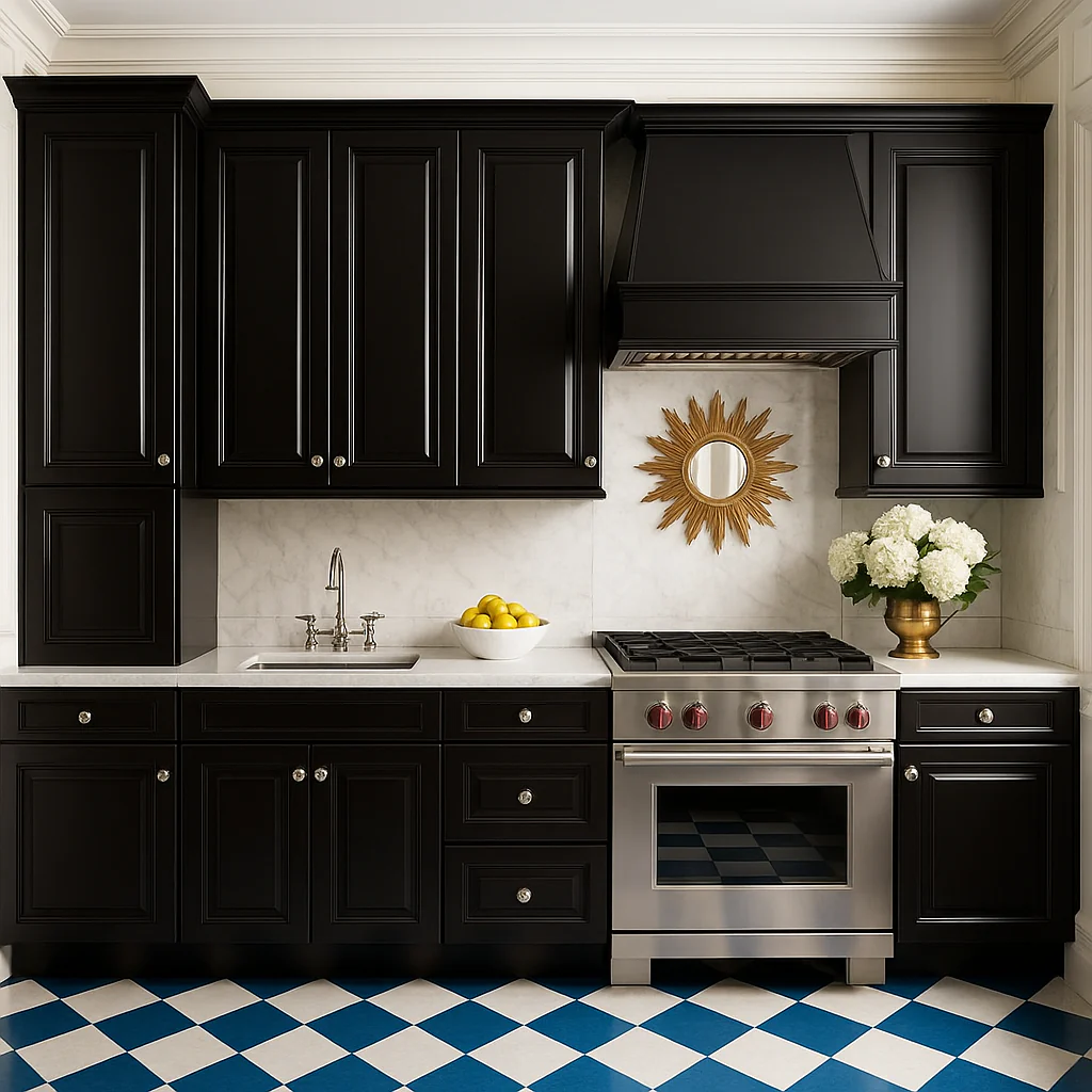 LIFEART CABINETRY Newport Ready to Assemble 18x36x12 in. 1-Door Wall Cabinet with 2-Shelves in Dark Espresso - Image 4