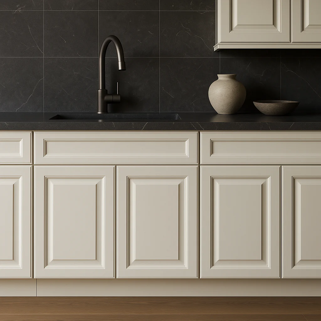 LIFEART CABINETRY Newport Ready to Assemble Sink Base Cabinet, Classic White - Image 3