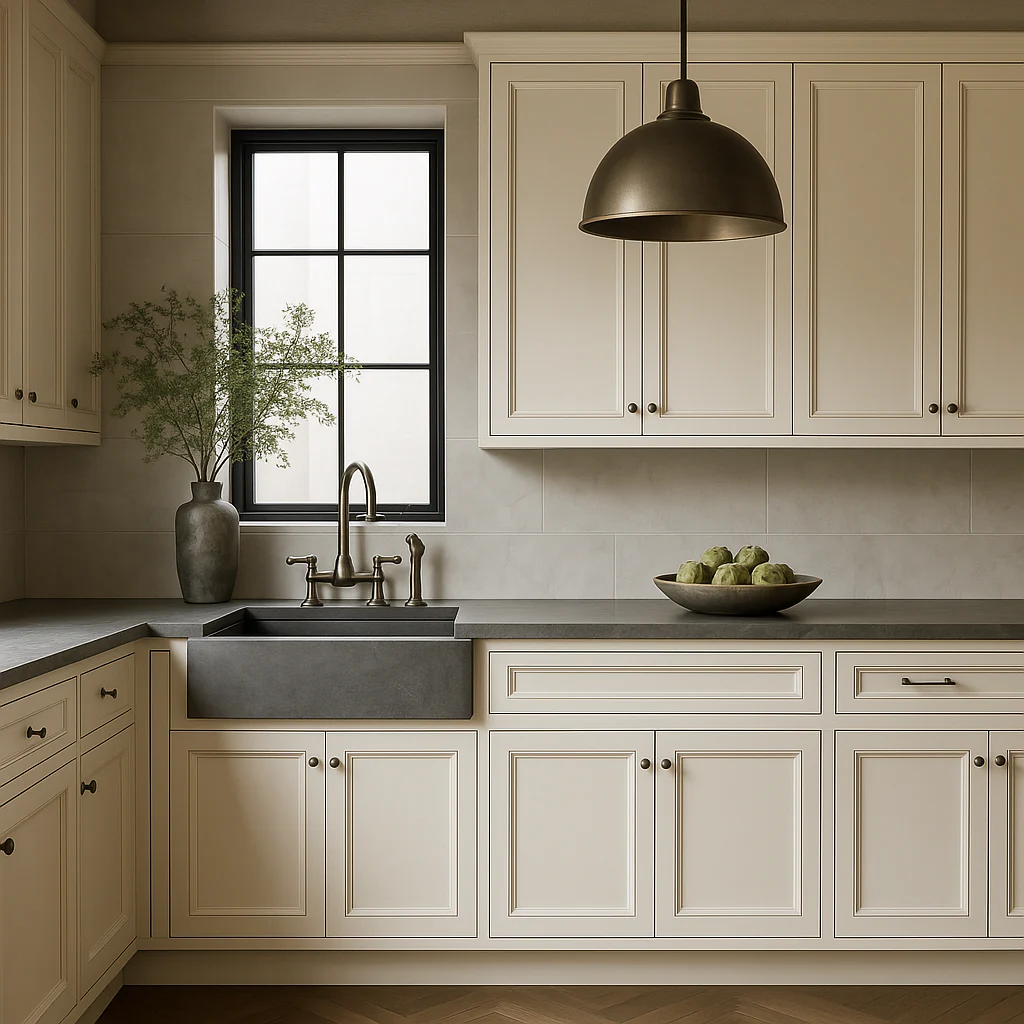 LIFEART CABINETRY Newport Ready to Assemble Sink Base Cabinet, Classic White - Image 6