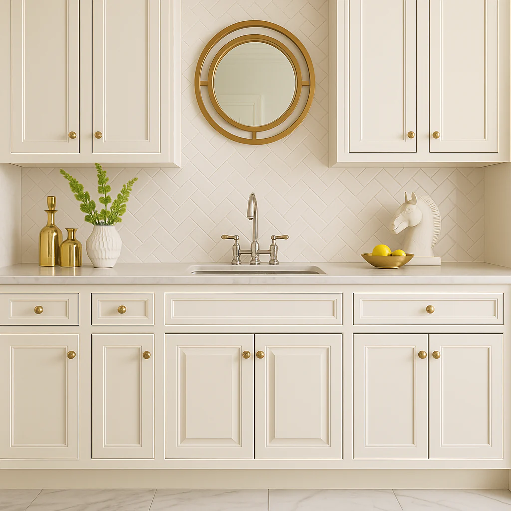 LIFEART CABINETRY Newport Ready to Assemble Sink Base Cabinet, Classic White - Image 8