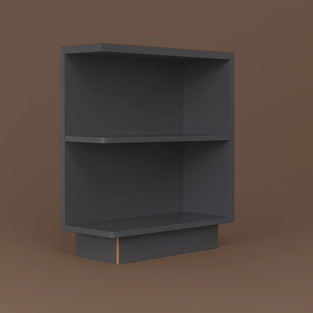 LIFEART CABINETRY Shaker Ready to Assemble Base Cabinet in Gray
