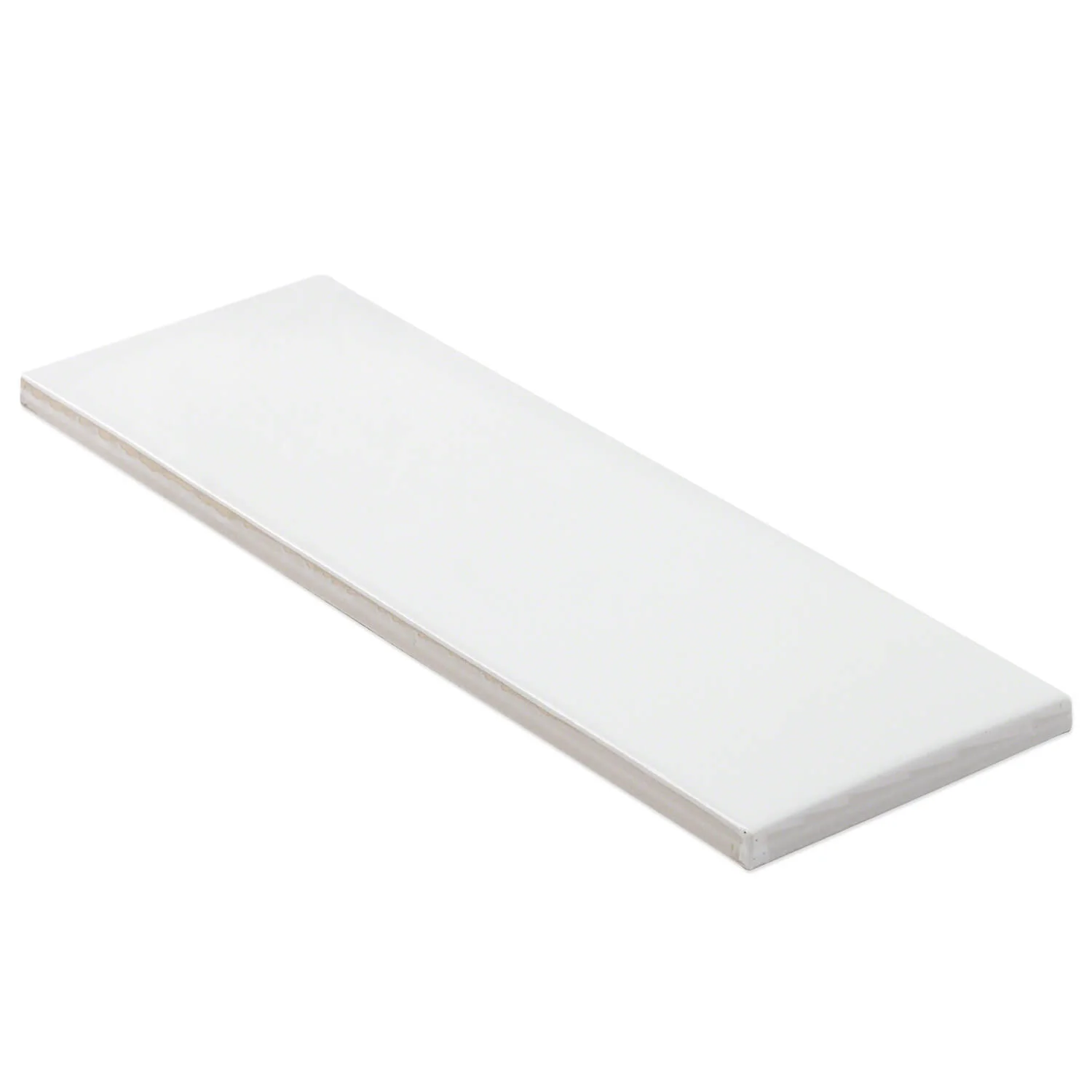 London White 3x9 Matte Ceramic Subway Tile for Walls