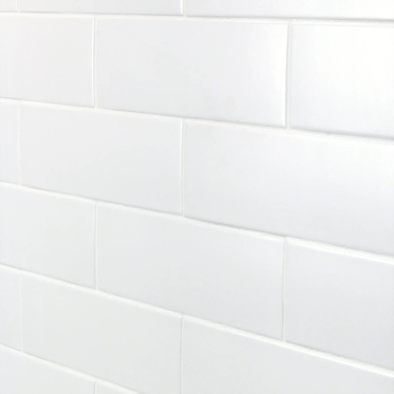 London White 3x9 Matte Ceramic Subway Tile for Walls - Image 5