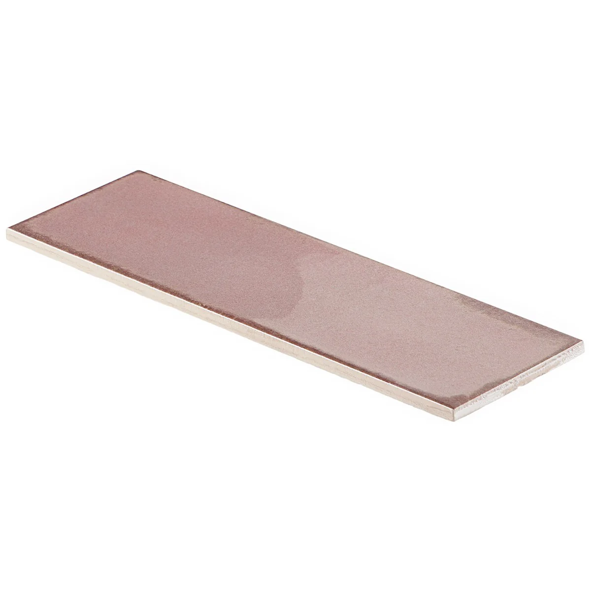 Los Lunas Rose Pink 4x12 Polished Ceramic Subway Tile - Lux Tile - Image 9