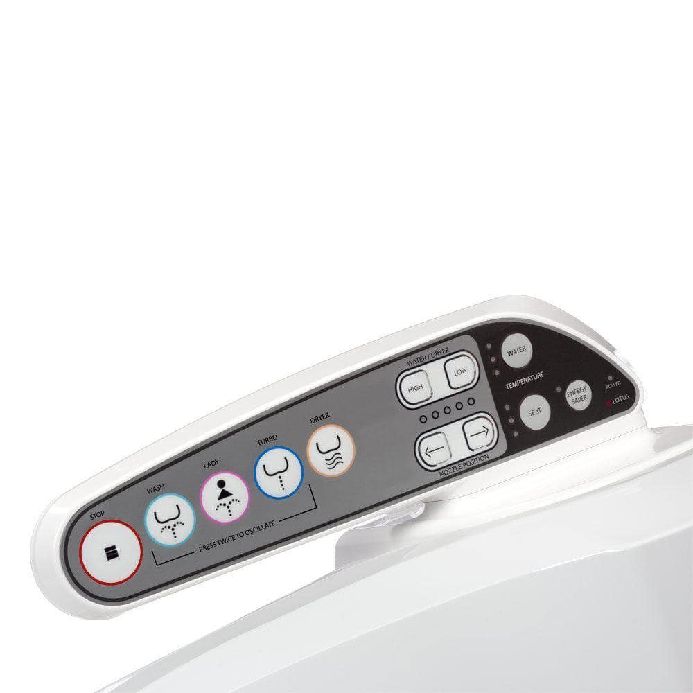 Lotus Smart Hygiene Seat ATS-800 Advanced Electric Bidet Seat - White - Image 5