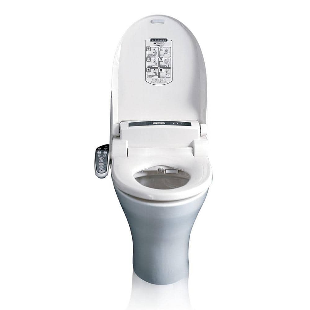 Lotus Smart Hygiene Seat ATS-908L Advanced Smart Electric Bidet Toilet Seat in White - Image 3