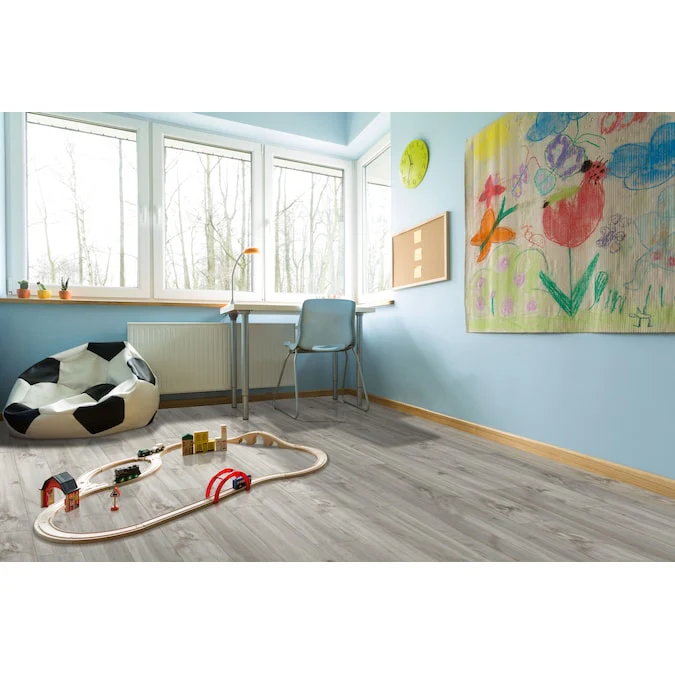 Style Selections Ash Maple 7-mm T x 7-in W x 50-in L Wood Plank Laminate Flooring (26.8-sq ft / Carton) - Image 8