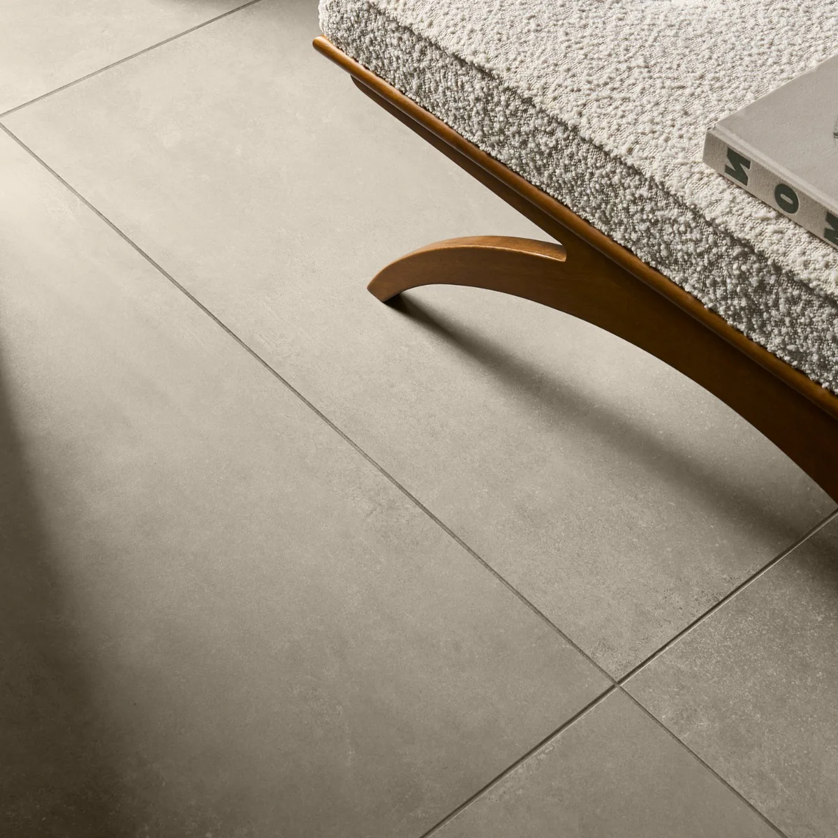 Lucreto Gray 24x48 Matte Porcelain Tile - Concrete Look - Image 2