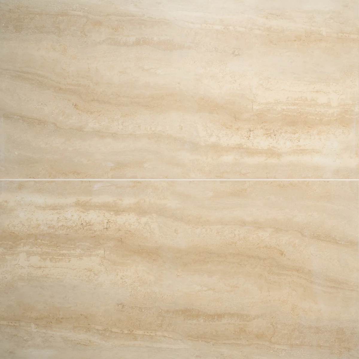 Lumar Travertino Crema Beige 24x48 Matte Porcelain Tile - Lux Tile