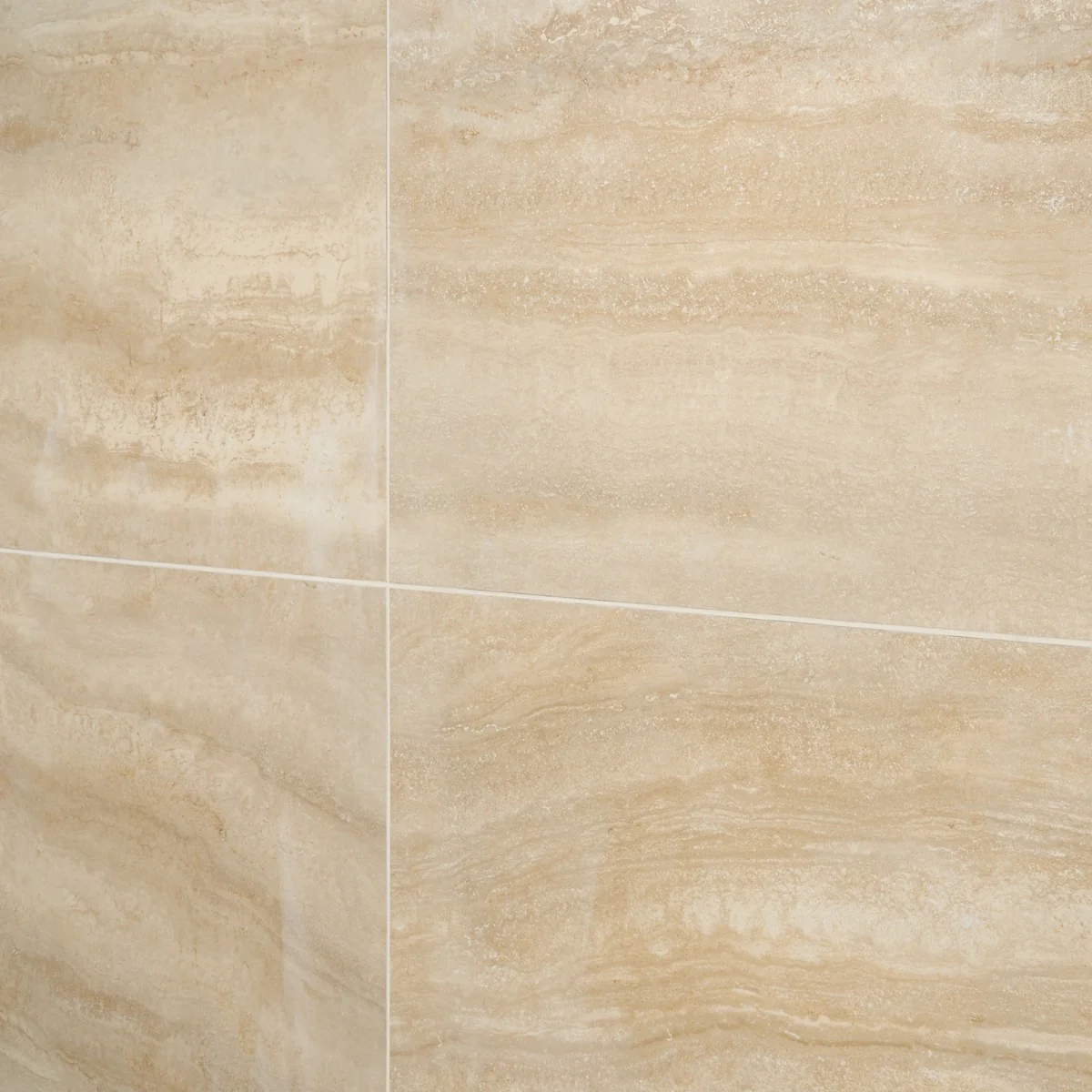 Lumar Travertino Crema Beige 24x48 Matte Porcelain Tile - Lux Tile - Image 4